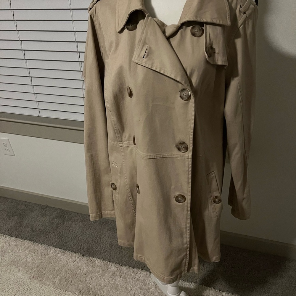 Torrid Tan Trench Coat